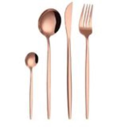 Faqueiro 8 Pçs Dublin Rose Gold - Haus Concept