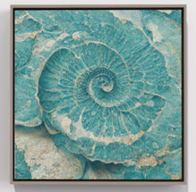 QUADRO CORAL AZUL