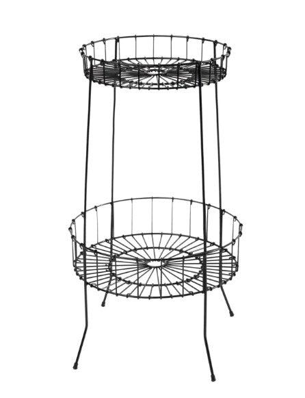 Mesa Cesta Preta Mesa Cesta Preta - AQUI VC DECORA