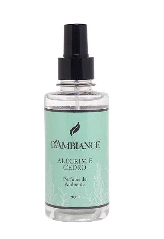 PERFUME AMBIENTE 200ML ALECRIM E CEDRO