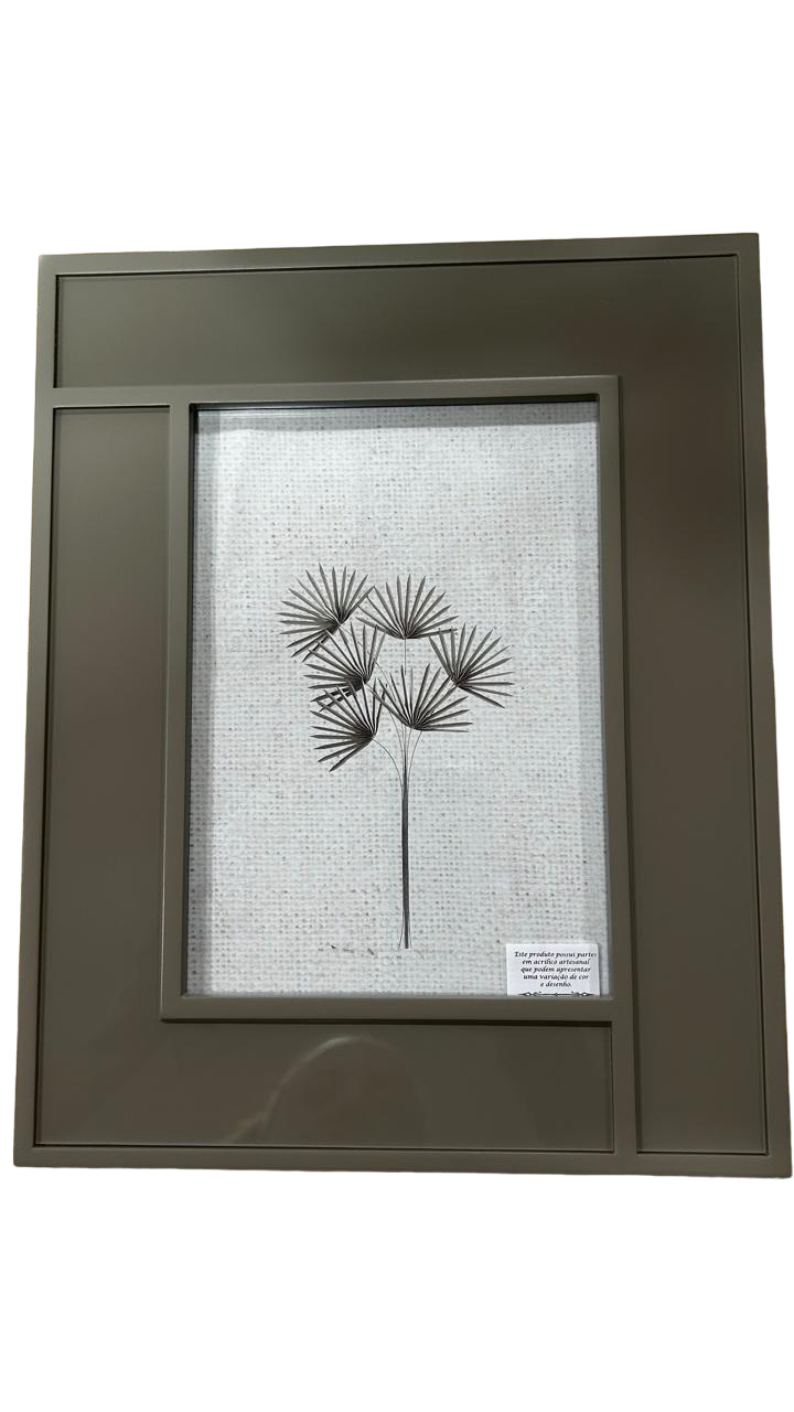 PORTA RETRATO 0199 RAQUEL 250X310X20MM 15X21 - BLUSH - NUDE