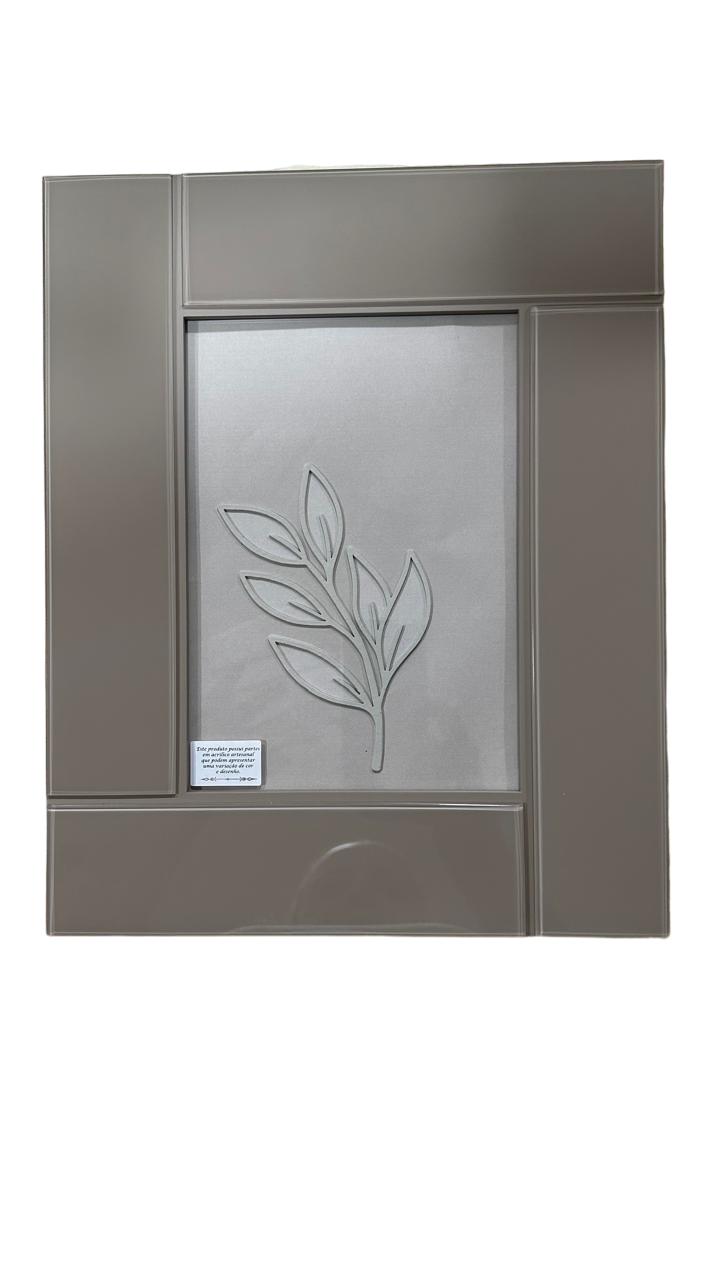 PORTA RETRATO 0234 LUIZA 260X320X20MM 15X21 - BLUSH - NUDE