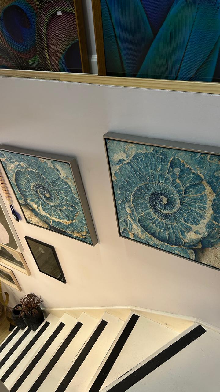 QUADRO CORAL AZUL