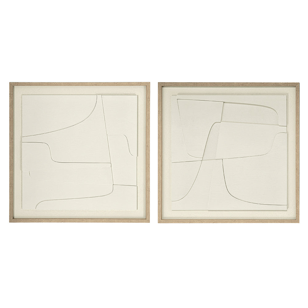 KIT QUADROS EM MDF - 2 PCS