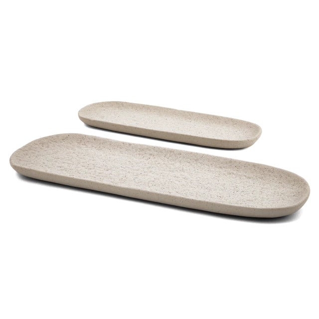 KIT BANDEJAS EM CERAMICA - 2 PCS