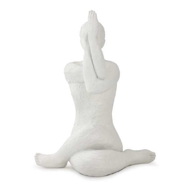 ESCULTURA YOGA EM POLIRESINA 18522