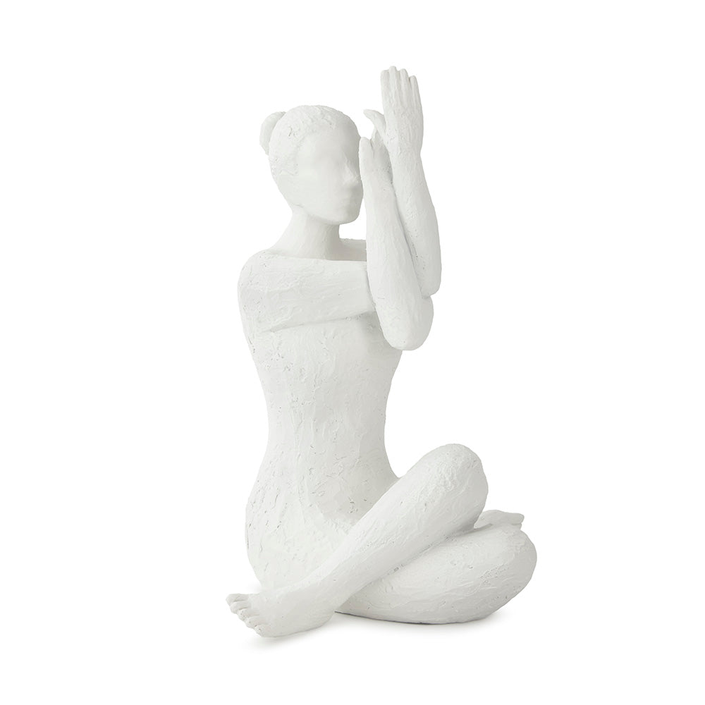 ESCULTURA YOGA EM POLIRESINA 18522