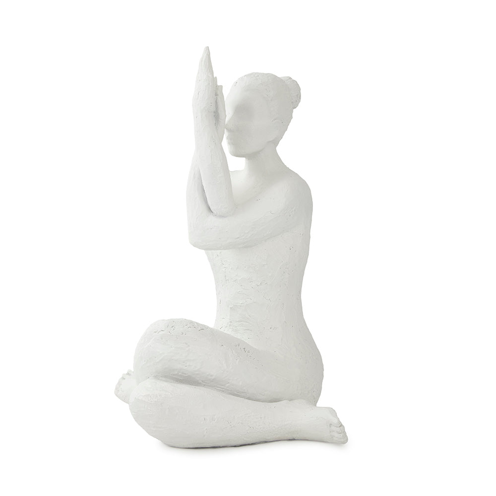 ESCULTURA YOGA EM POLIRESINA 18522