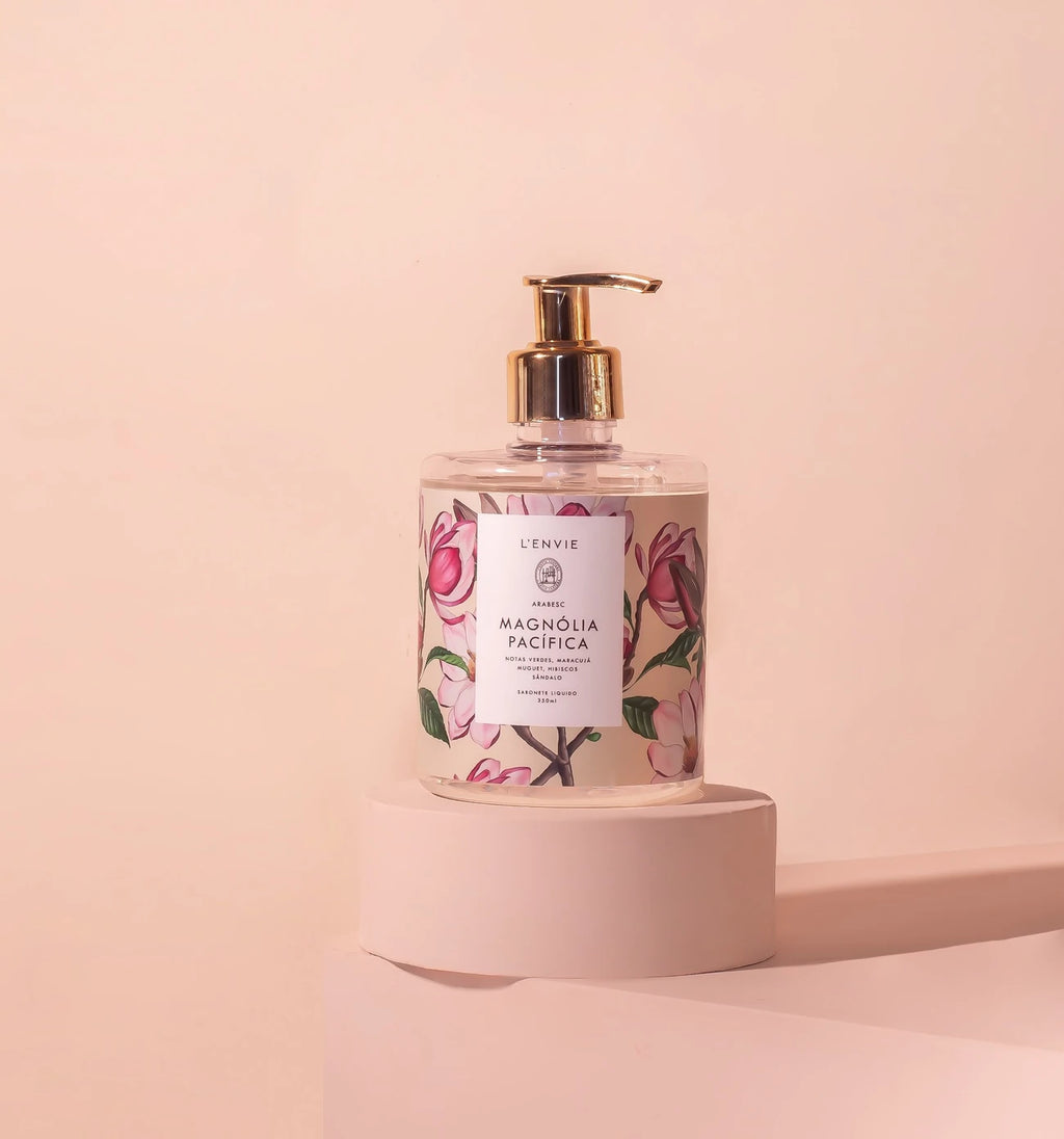 SABONETE LIQUIDO MAGNOLIA PACIFICA ARABESC - 350ML