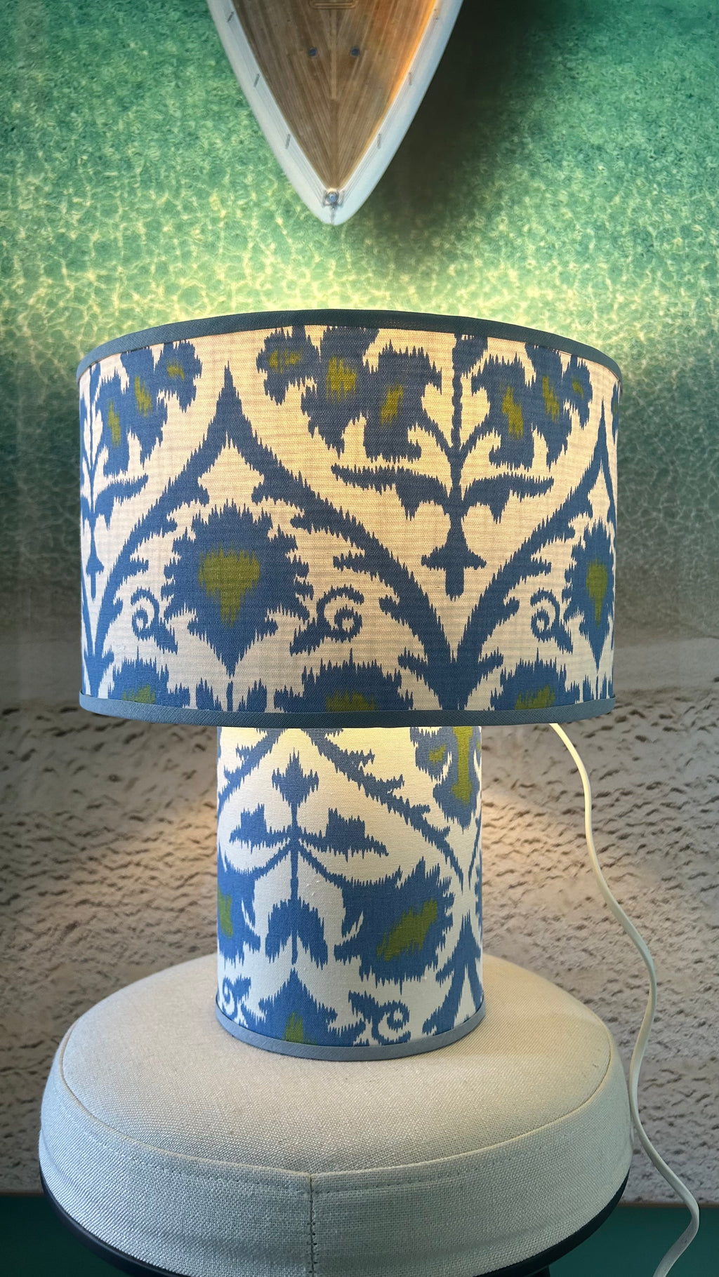 Abajur Ikat Azul