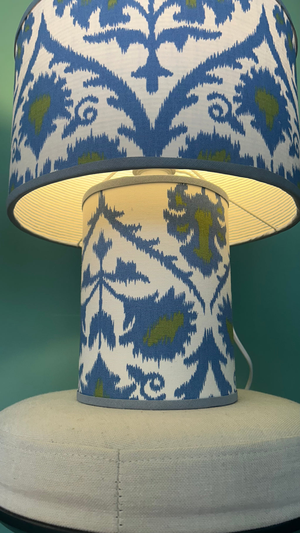 Abajur Ikat Azul