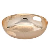 Centro de  Mesa de Metal 36cm Bronze Espressione