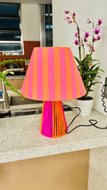 Abajur Orange and Pink