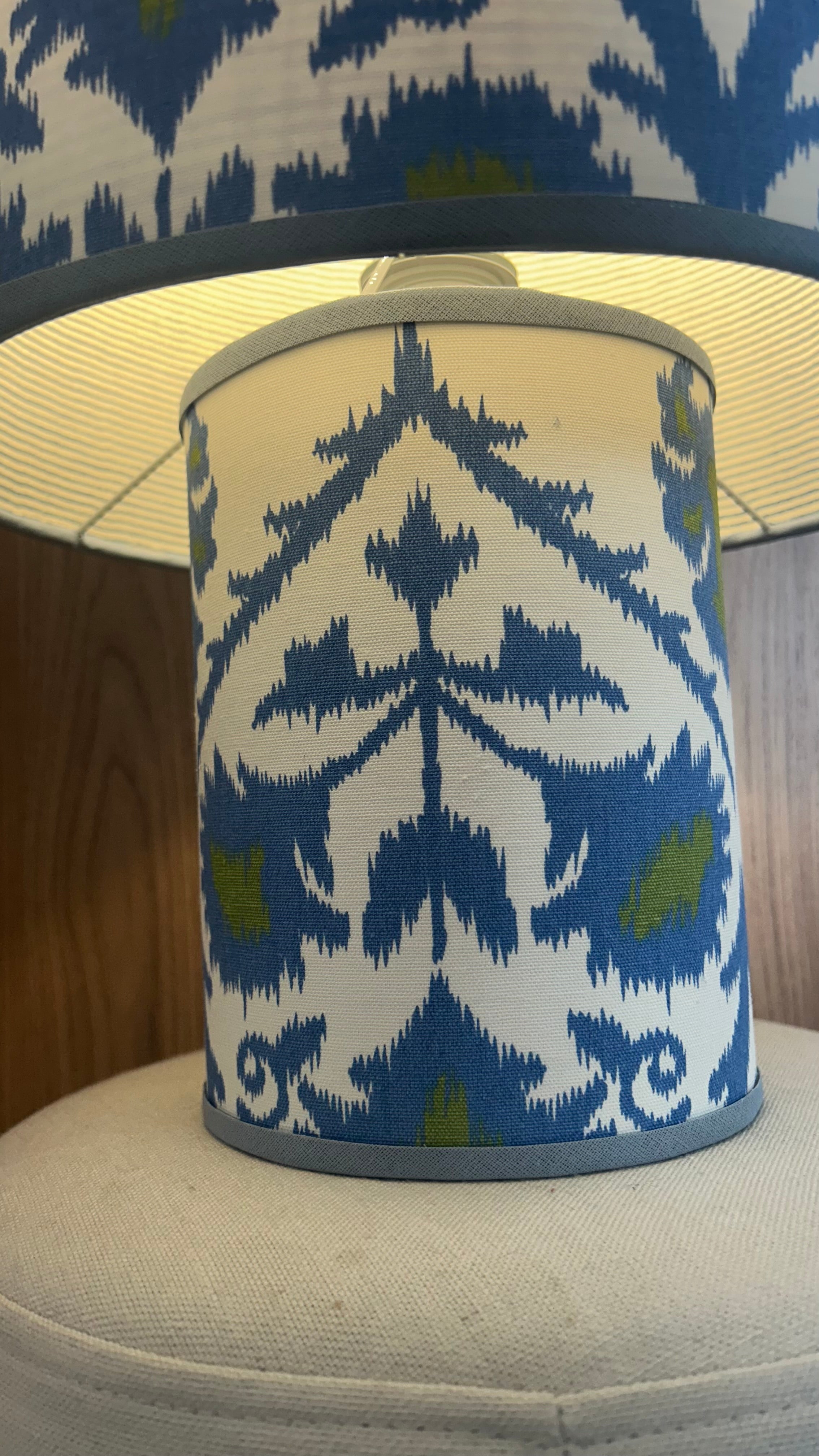 Abajur Ikat Azul