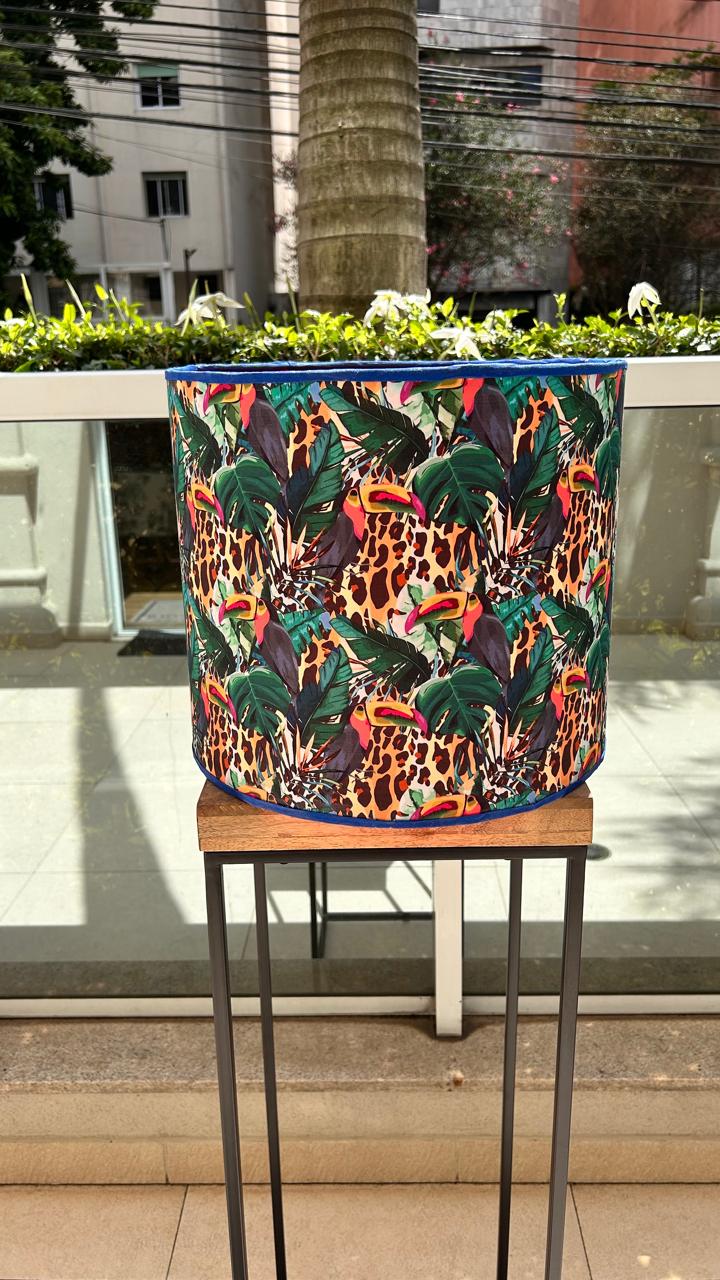 CÚPULA "TUCANOS" 35CMX31CM