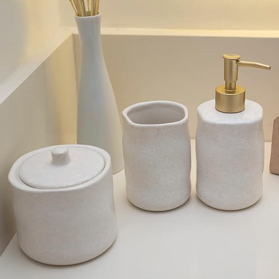 Porta Sabonete Líquido Oikos Orgânico Branco