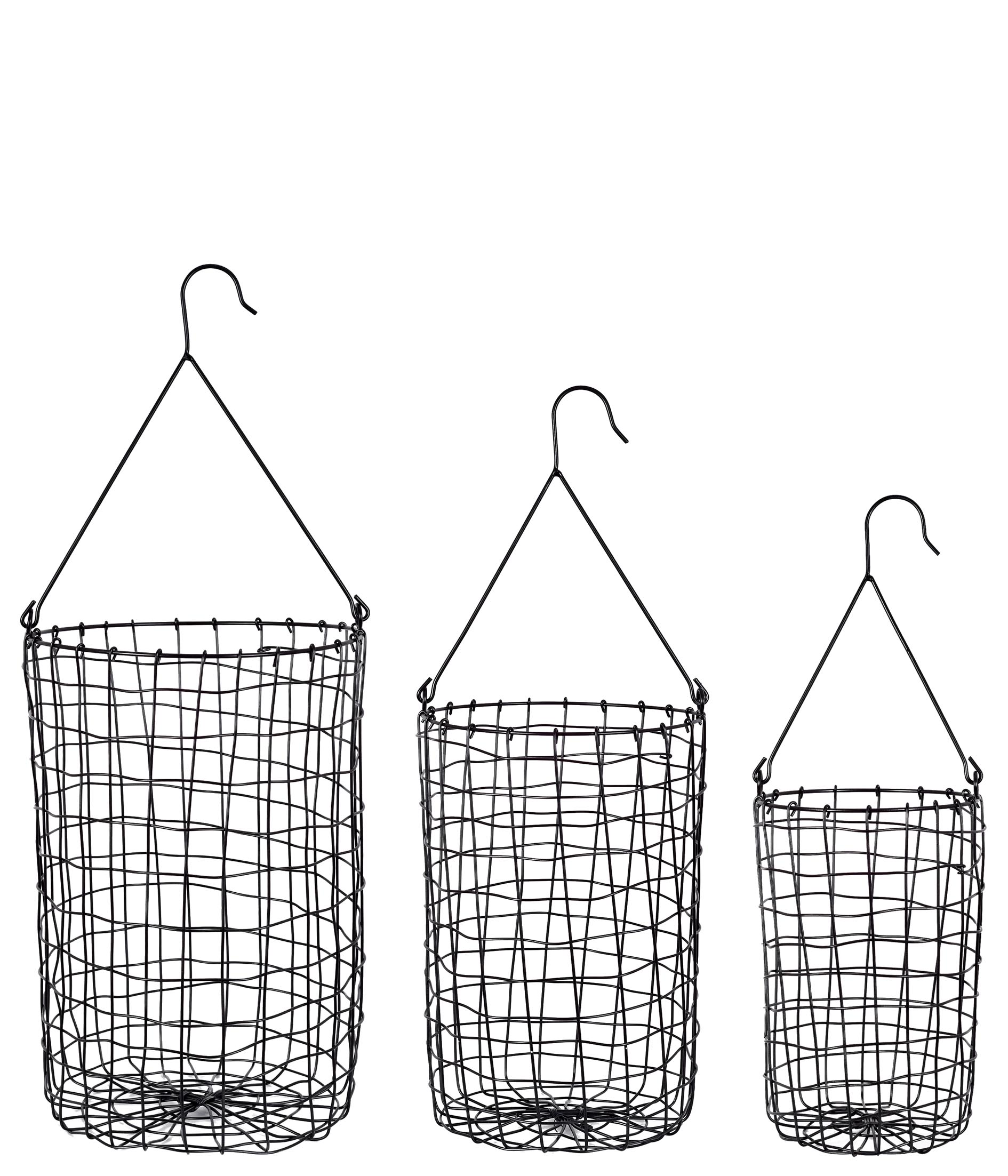 CESTO EM FERRO C3 PRETO