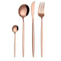 Faqueiro 8 Pçs  Dublin Rose Gold - Haus Concept