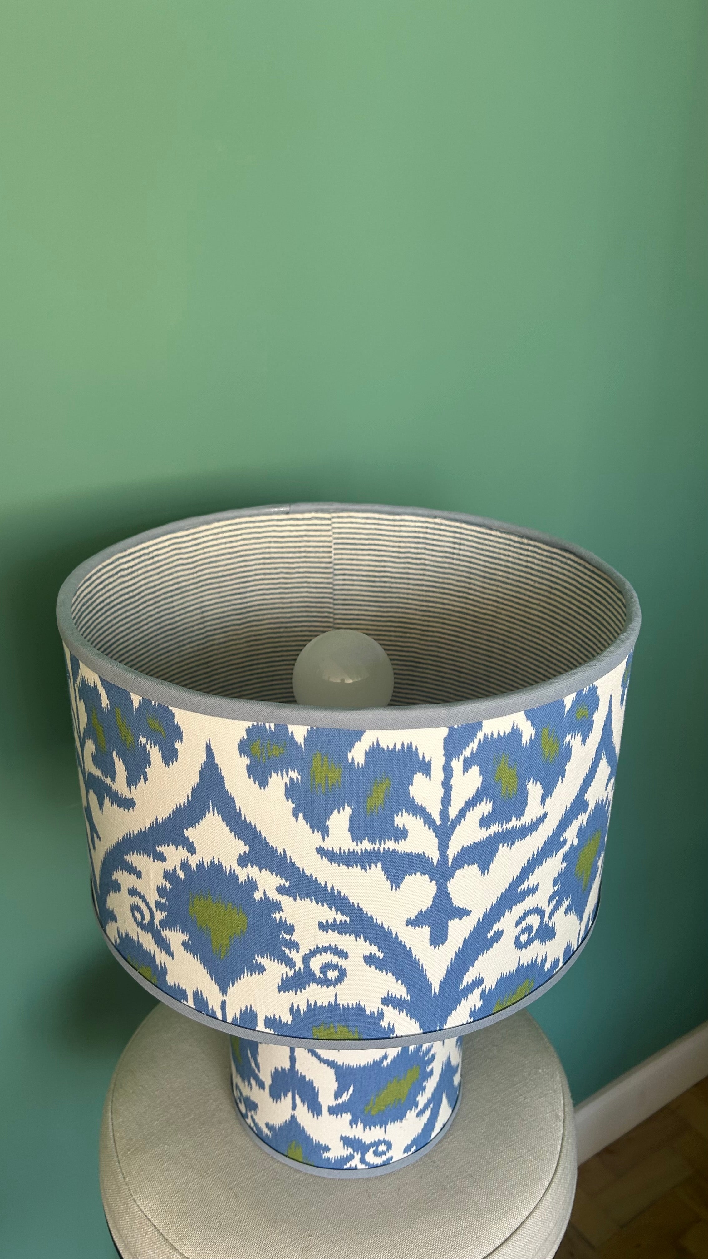 Abajur Ikat Azul