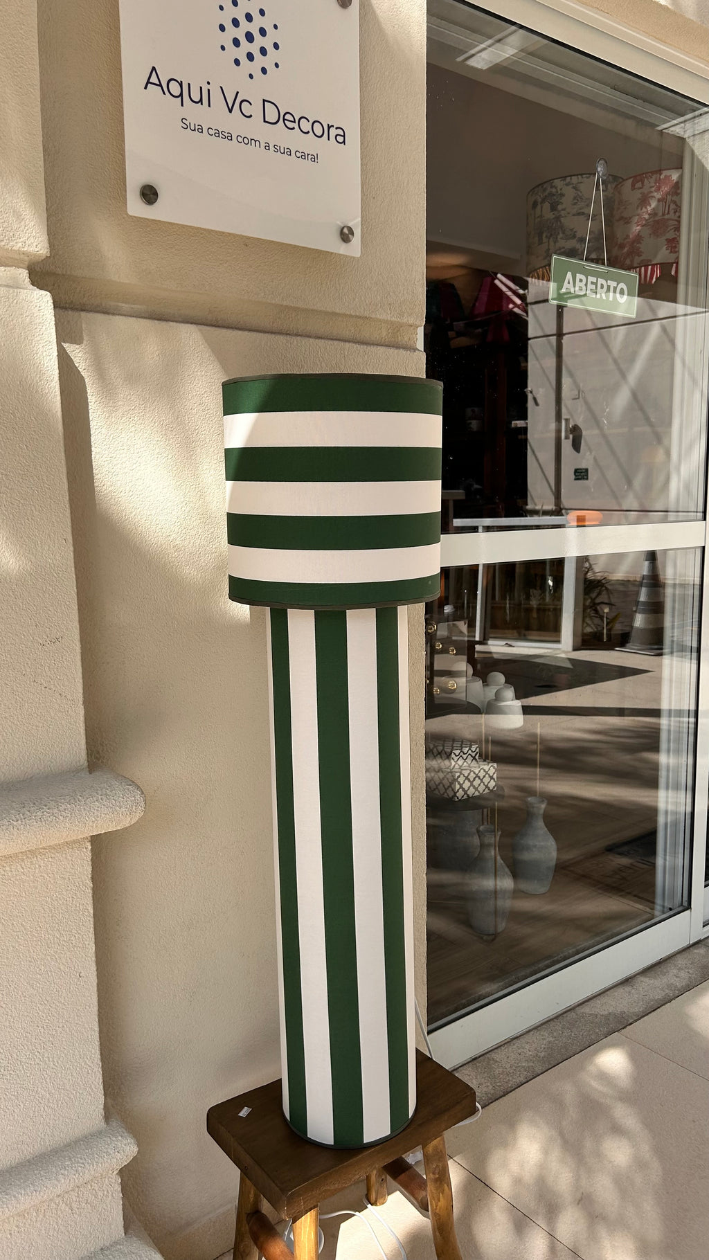 Luminária de Chão Capri Lux VERDE