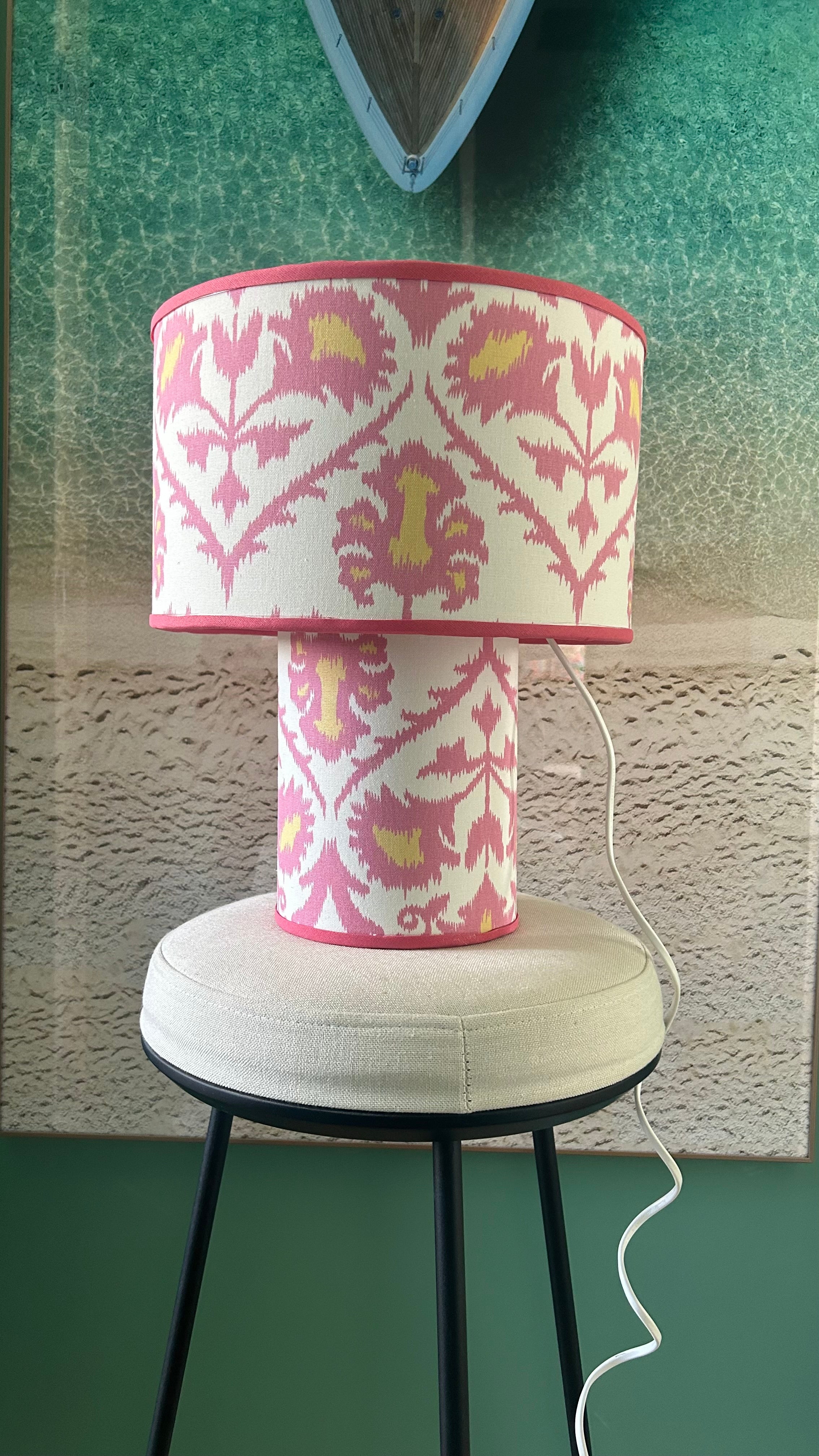 Abajur Ikat Rosa