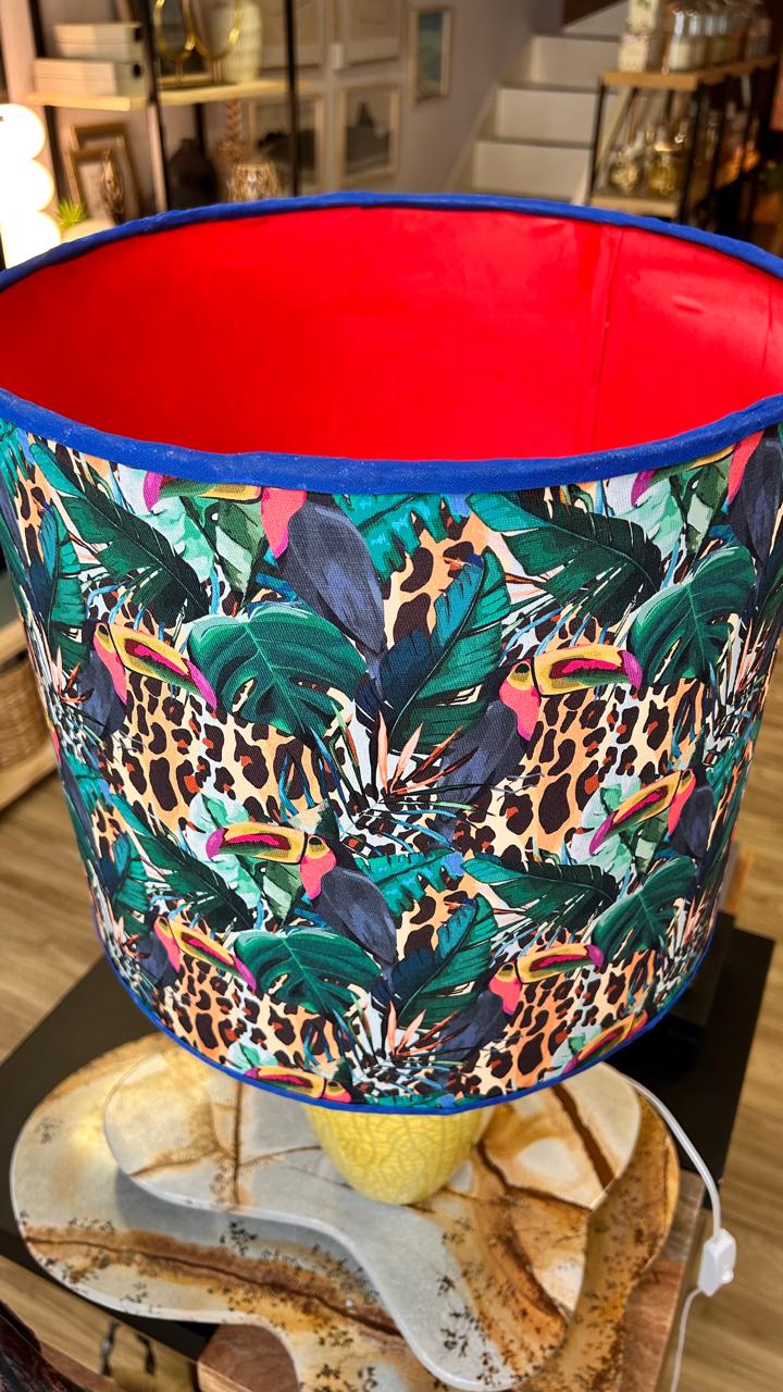 CÚPULA "TUCANOS" 35CMX31CM