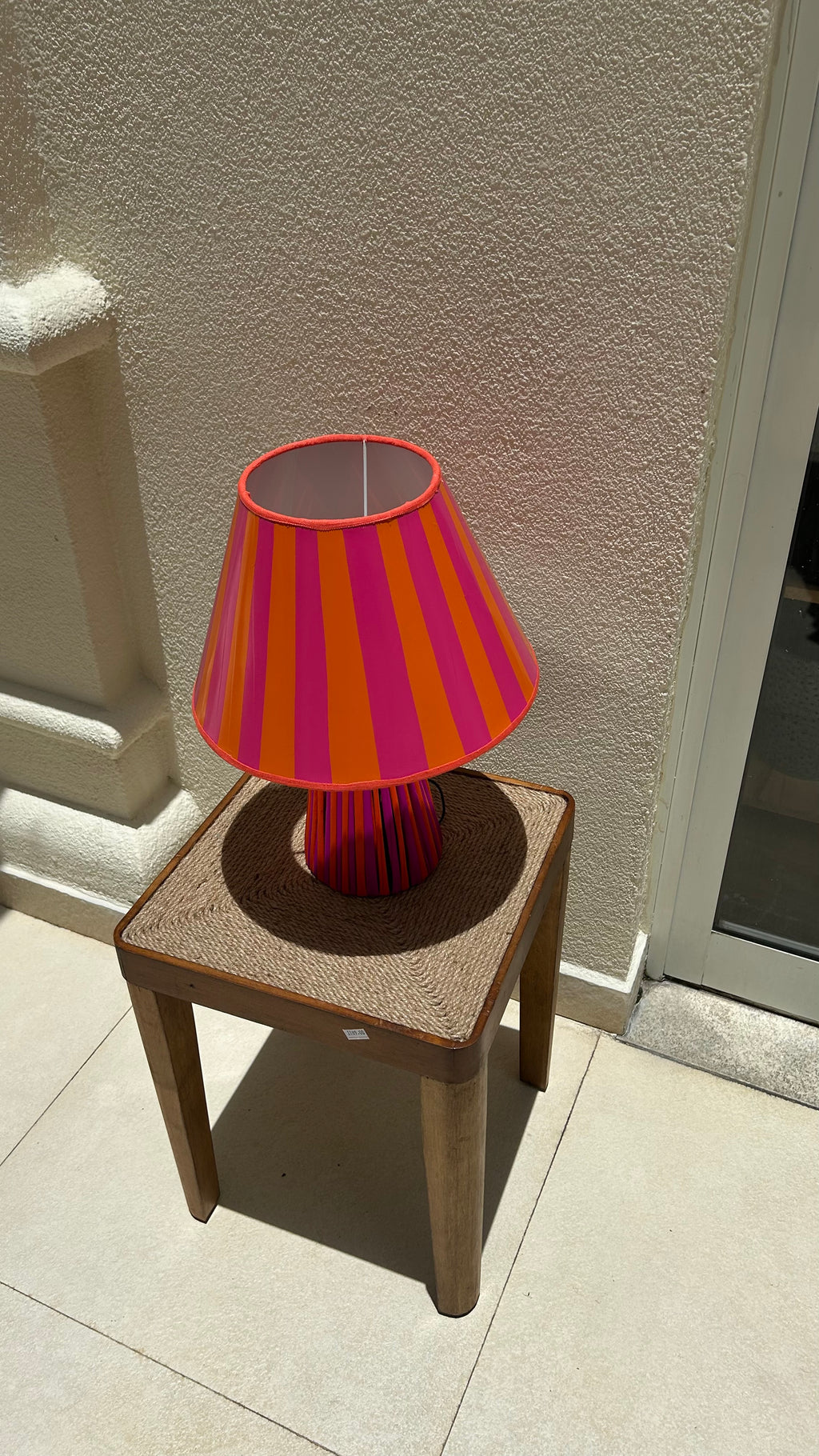 Abajur Orange and Pink