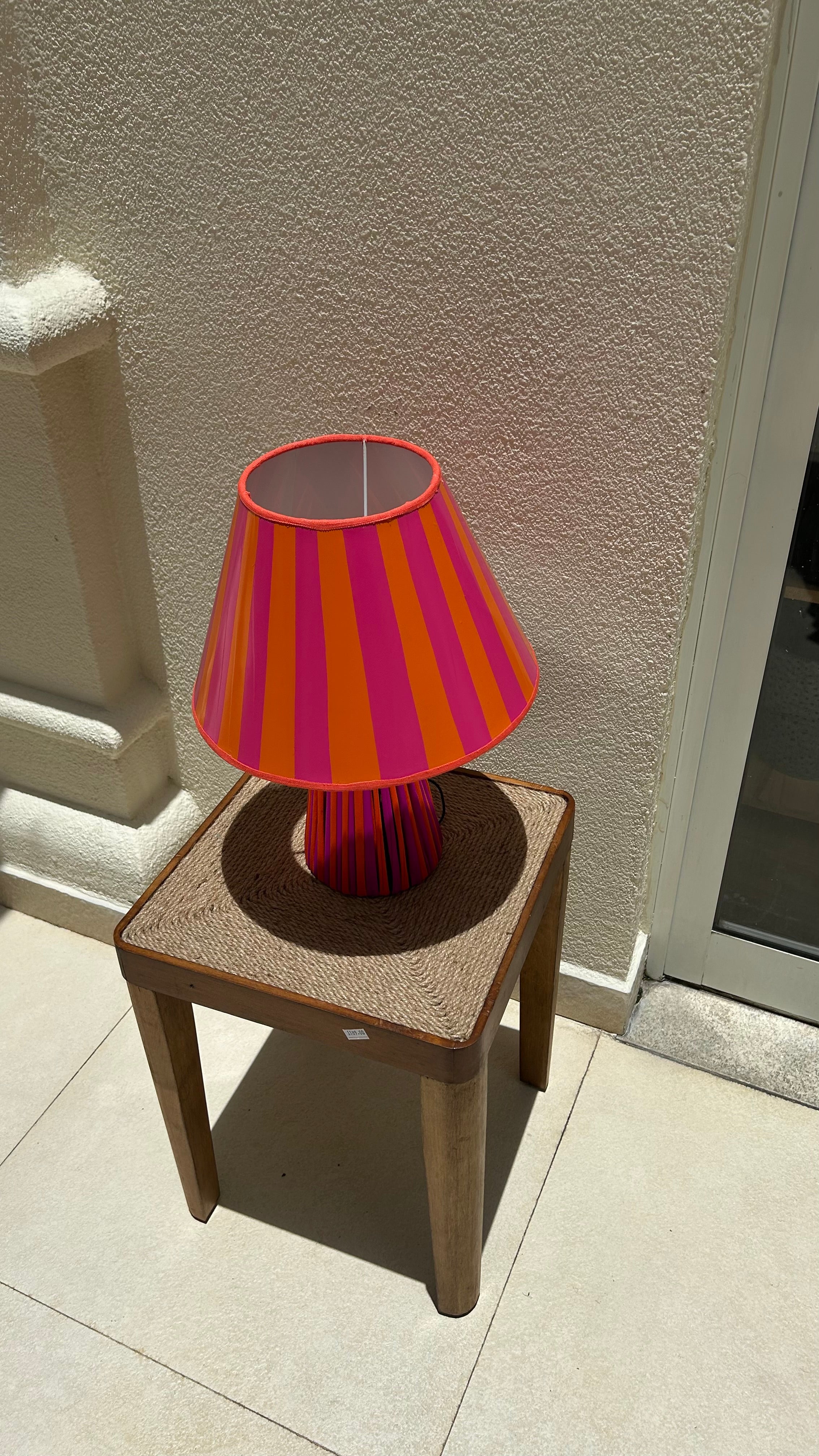 Abajur Orange and Pink