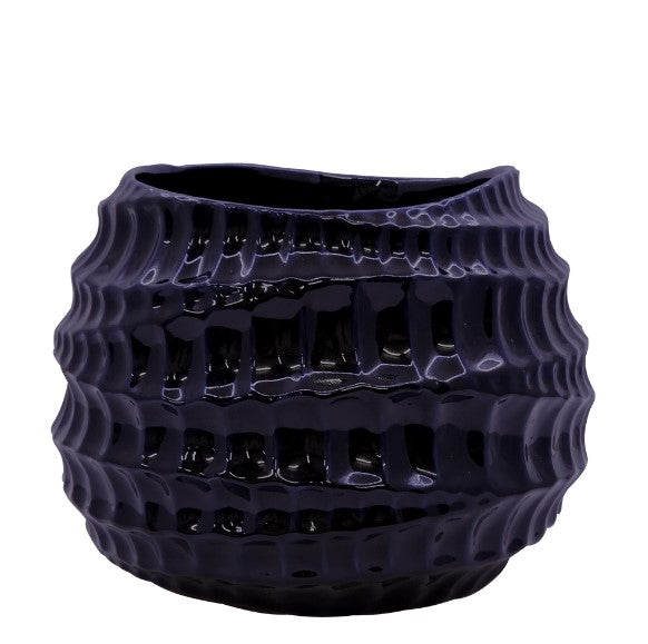 VASO CACHEPÔ CAVALO MARINHO 30X22,5