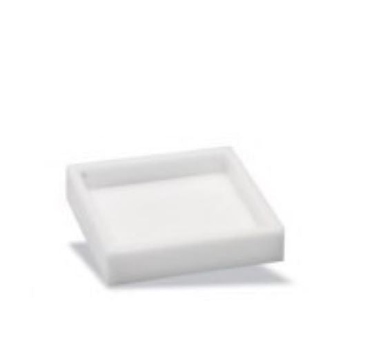 Bandeja Acqua Aroma Branca Acrílico P 9,5x9,5cm