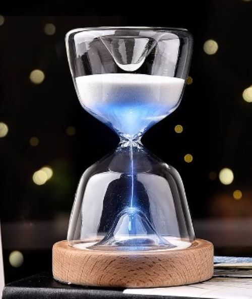 Ampulheta Iluminada Led