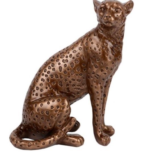 Escultura de Resina Leopardo