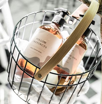 CESTA FRUTAS METAL M