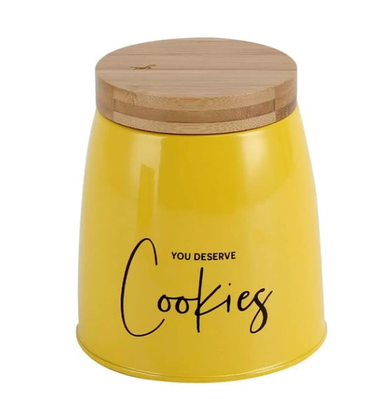Pote Porta Condimento Sunshine Branco ou Amarelo Cookies Yoi