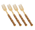Kit 4 Garfosde Mesa Wolff  Tulum Dourado