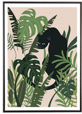 QUADRO EM CANVAS PANTERA SELVA I