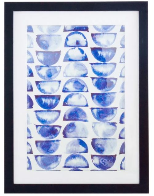 QUADRO INK ONDAS 45X60CM