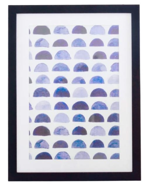 QUADRO INK GOMO AZUL 45X60CM