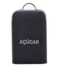LATA AÇUCAR RETRO PT 12X19X12CM AÇO CARBONO