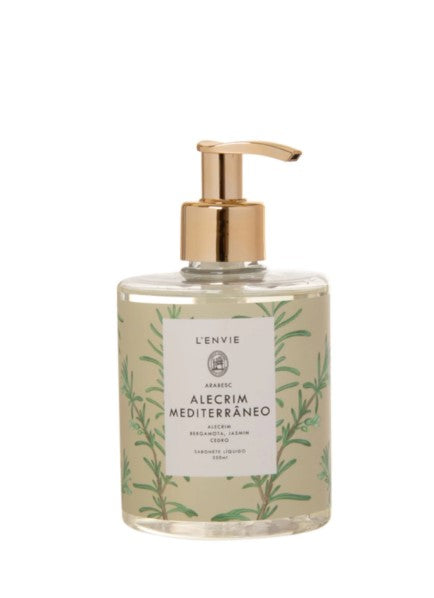 SABONETE LÍQUIDO ALECRIM MEDITERRANEO - 350ML