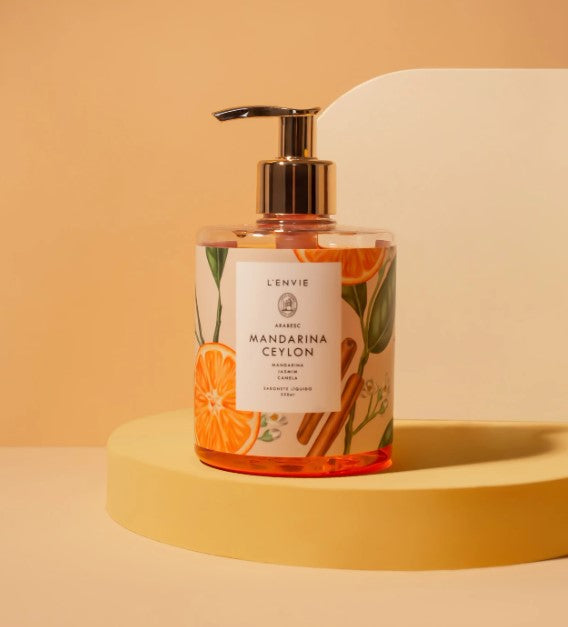 SABONETE LIQUIDO MANDARINA CEYLON - ARABESC - 350ML