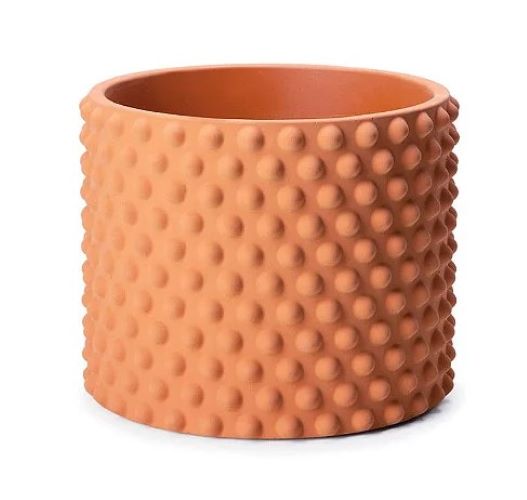 CACHEPOT EM CIMENTO TERRACOTA 12X14,5
