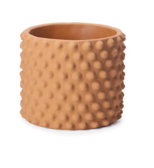 CACHEPOT EM CIMENTO TERRACOTA 12X14,5