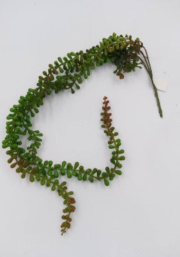 SUCULENTA PENDENTE DEDO DE MOÇA ARTIFICIAL