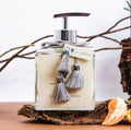 Sabonete Liquido 350ml cubo - COURO & BERGAMOTA - AQUI VC DECORA