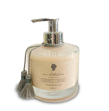 Sabonete Liquido 200ml  - COURO & BERGAMOTA - AQUI VC DECORA