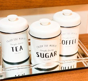 CONJ PORTA MANTIMENTOS 3 PEÇAS - AQUI VC DECORA