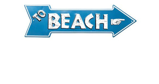 PLACA DE PAREDE TO BEACH