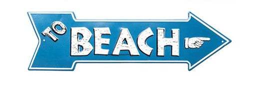 PLACA DE PAREDE TO BEACH