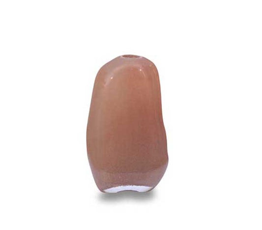 VASO EM VIDRO ROSADO - LINHA AFRICA